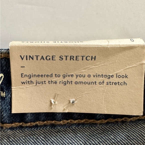 Universal Thread Women’s Jean Shorts High Rise Shortie Size 0/25 Vintage Stretch - Picture 4 of 8